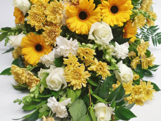 All yellow natural flowers $150.00