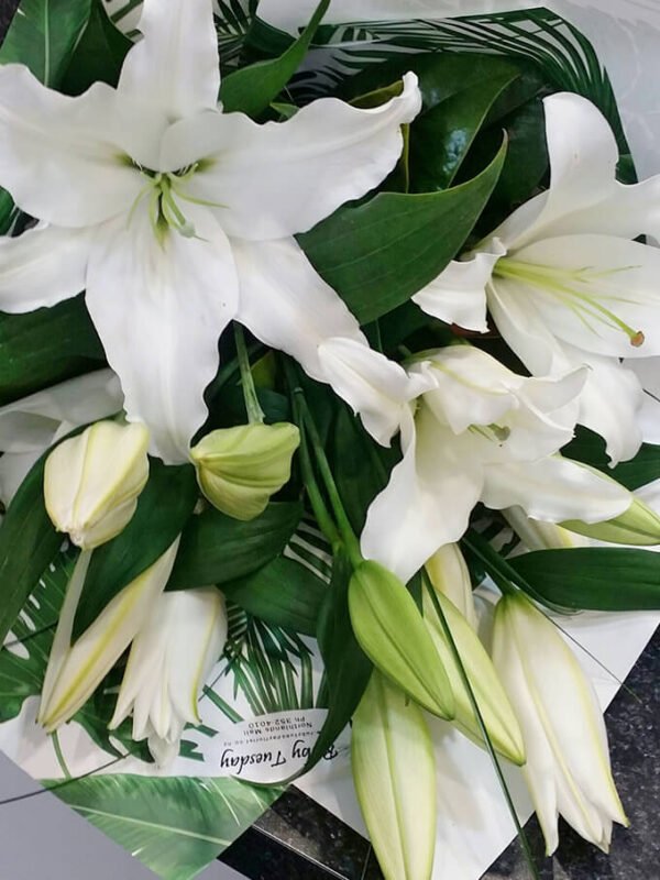 Elegant White Lilies - Image 2
