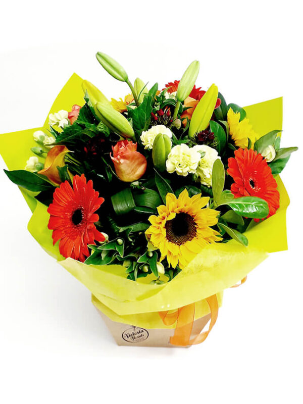 summer flower arrangement