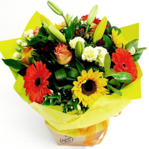 summer flower arrangement