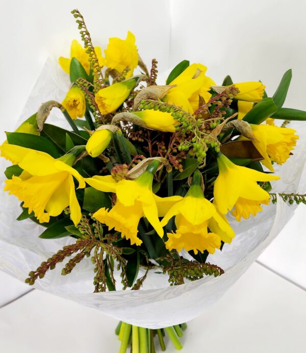 Daffodils-brighten up someone's day.