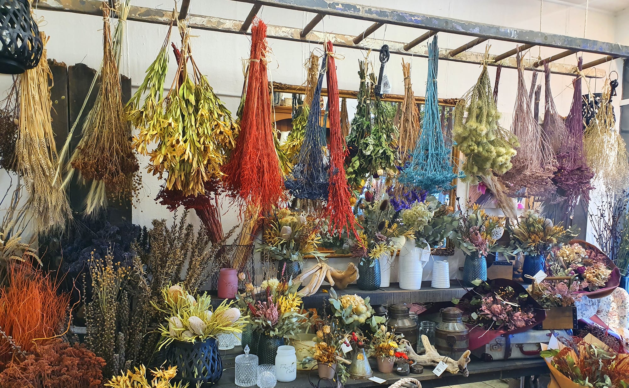 The return of dried flowers Victoria Florists Christchurch