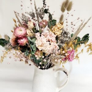 Georgia - dried and artificial  in a jug