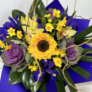 Florist Choice - Yellow and Purple/Blue