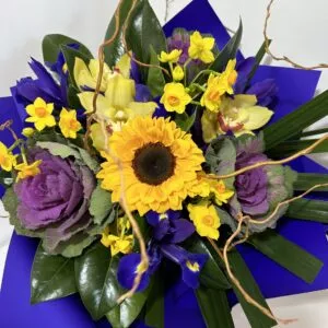 Florist Choice - Yellow and Purple/Blue